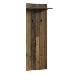 Garderobenpaneel im Altholz Look - Thani