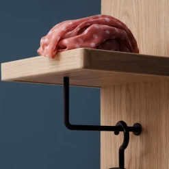 Garderobenpaneel in Eiche Bianco - Arkadiuz