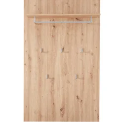 Garderobenpaneel in Wildeiche Holzoptik - Zelio