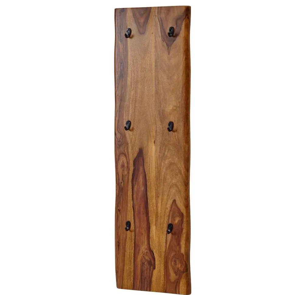 Garderobenpaneel massiv im rustikalen Stil - Elmin