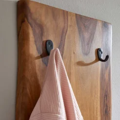 Garderobenpaneel massiv im rustikalen Stil - Elmin