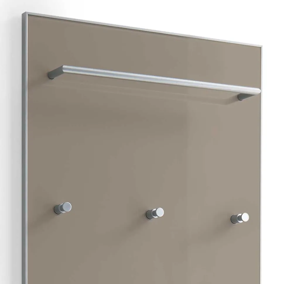 Garderobenpaneel Srocca in Taupe