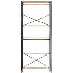 Garderobenregal mit 5 Böden in Akazie Optik - Favorite