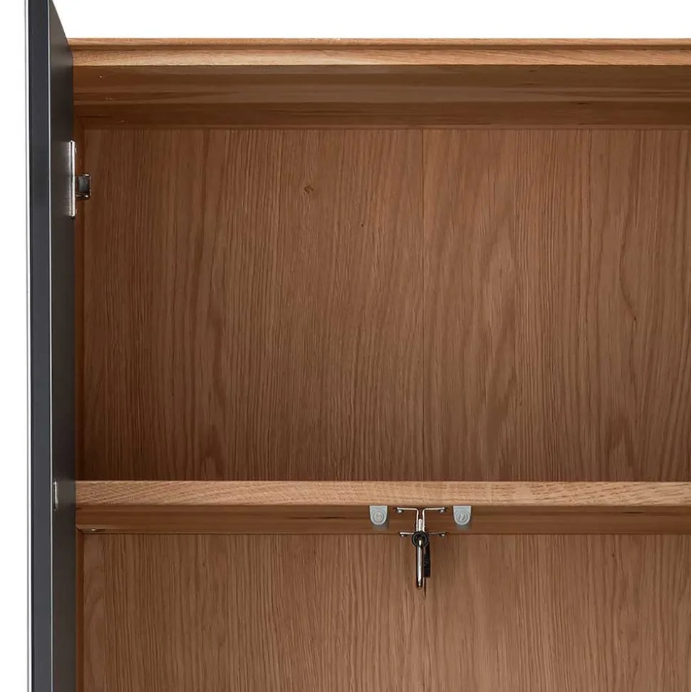 Garderobenschrank aus Asteiche Massivholz - Zonga