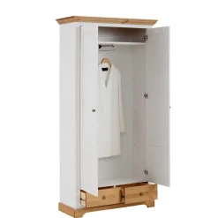 Garderobenschrank im Landhausstil zweifarbig - Axdonira