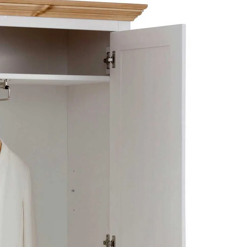 Garderobenschrank im Landhausstil zweifarbig - Axdonira