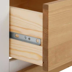 Garderobenschrank im Landhausstil zweifarbig - Axdonira