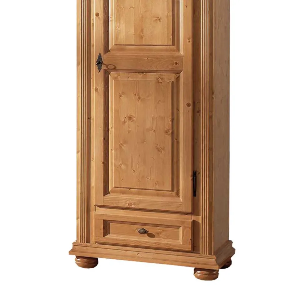 Garderobenschrank Terezza aus Fichte Massivholz