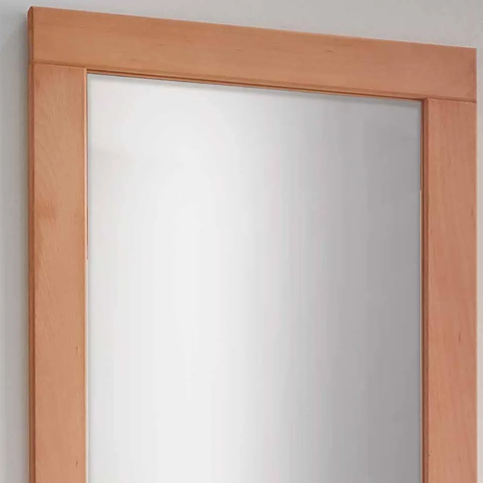 Garderobenspiegel aus Buche Massivholz - Shimousa