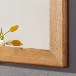 Garderobenspiegel Uvinessa aus Wildeiche Massivholz