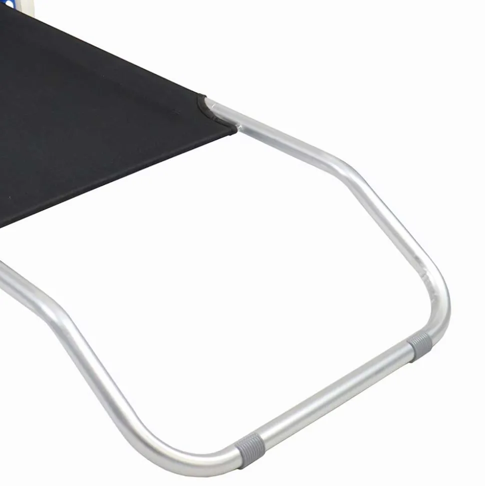 Garten & Strand Roll-Liege mit Dach - Locoro