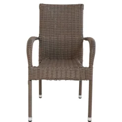 Garten Altholztisch Teak & Stühle - Bataia (siebenteilig)