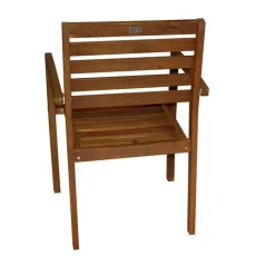 Garten Armlehnenstühle aus Akazie - Alpes (2er Set)