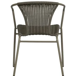 Garten Armlehnenstühle in Oliv Grün - Puertos (4er Set)