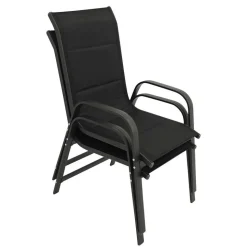 Garten Armlehnenstühle stapelbar - Runicava (2er Set)