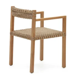 Garten Armlehnstühle aus Teak Massivholz - Conave (2er Set)