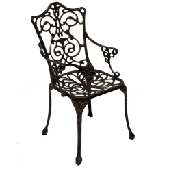 Garten Armlehnstuhl aus Alu Guss - Diomede