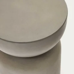 Garten Beistelltisch aus Faserzement - Bondoville