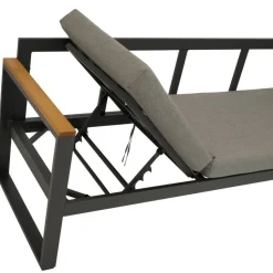 Garten Ecksofa und Tisch Set - Asmatio (zweiteilig)