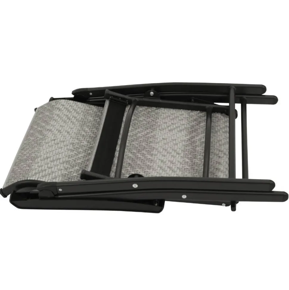 Garten Klappsessel Set in Grau - Adagios (2er Set)