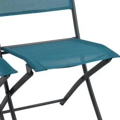 Garten Klappstühle in Türkis - Ariet (2er Set)