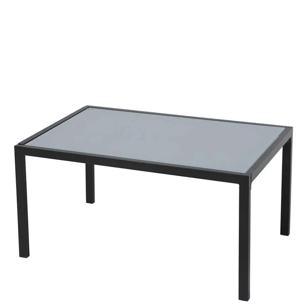 Garten Lounge Set mit vier Sitzplätzen - Emeziano (zweiteilig)