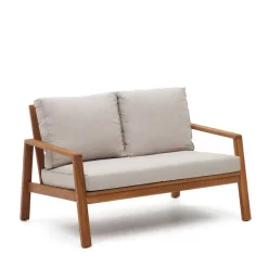 Garten Lounge Sitzgruppe aus Massivholz - Lititia (vierteilig)