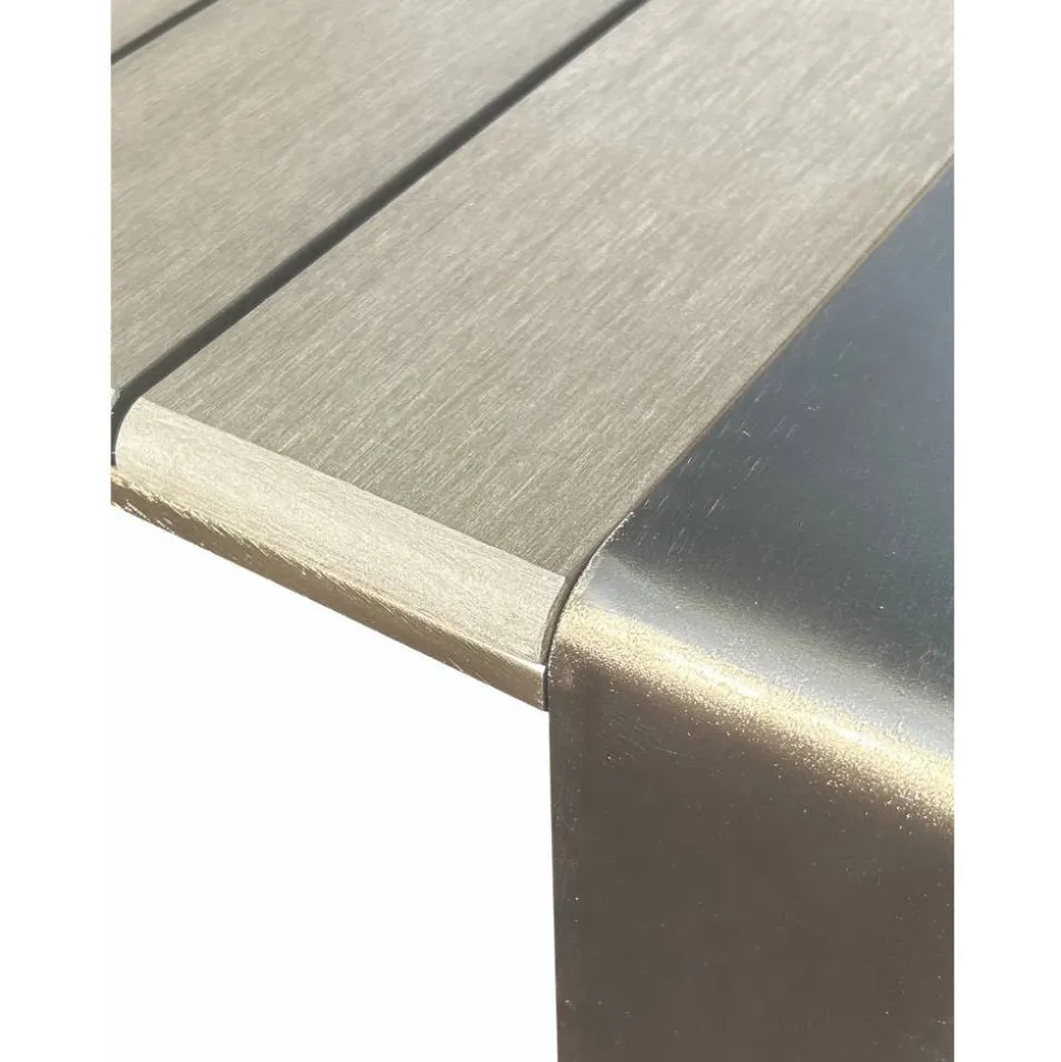 Garten Lounge-Garnitur in Grau - Georgi (vierteilig)