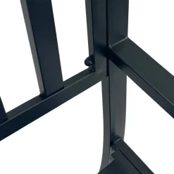 Garten Metallbank in Schwarz - Canpur