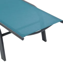 Garten Rollliege in Blau und Schwarz - Blagina