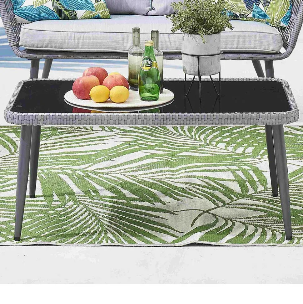 Garten Sitzegruppe aus Kunstrattan - Tocella (vierteilig)