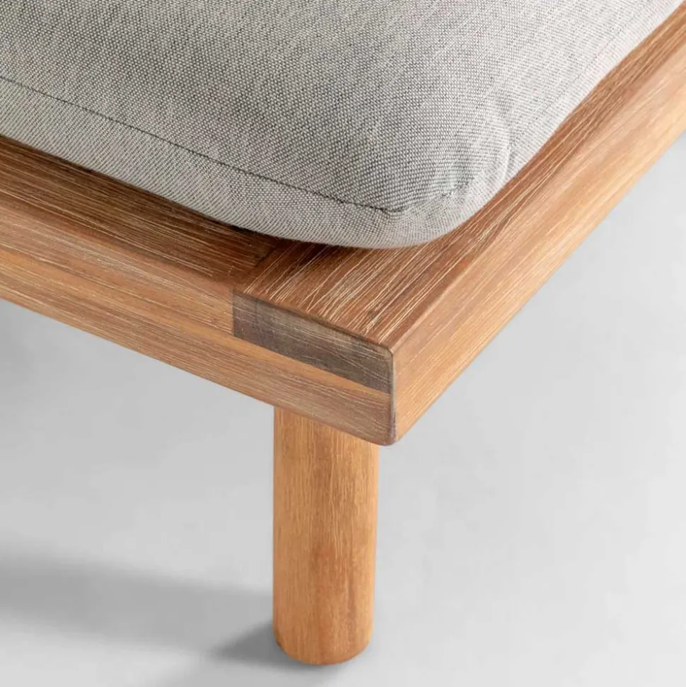 Garten Sitzgruppe aus Akazie massiv - Emeziano (fünfteilig)