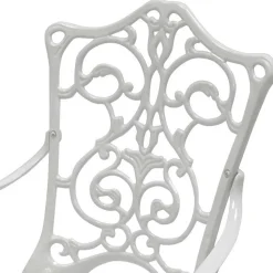 Garten Sitzgruppe aus Alu in Weiß - Monique (fünfteilig)