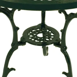 Garten Tischgruppe in Dunkelgrün - Corgova (fünfteilig)