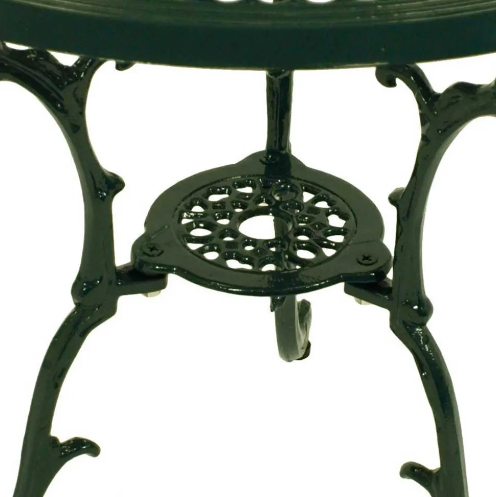 Garten Tischgruppe in Dunkelgrün - Corgova (fünfteilig)