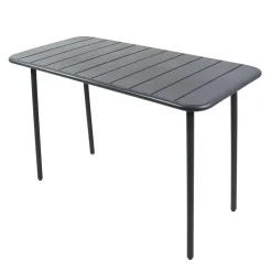 Garten Tischgruppe in Türkis und Schwarz - Ariet (fünfteilig)