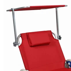 Garten- und Strandliege auf Rollen - Padmas