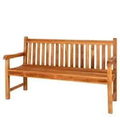 Gartenbank aus Teak Massivholz geölt - Stamfort