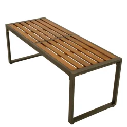 Gartenbank ohne Lehne mit zwei Sitzplätzen - Veracruz