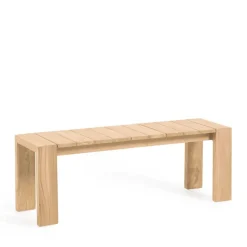 Gartenbank ohne Rückenlehne für Esstisch - Elisira