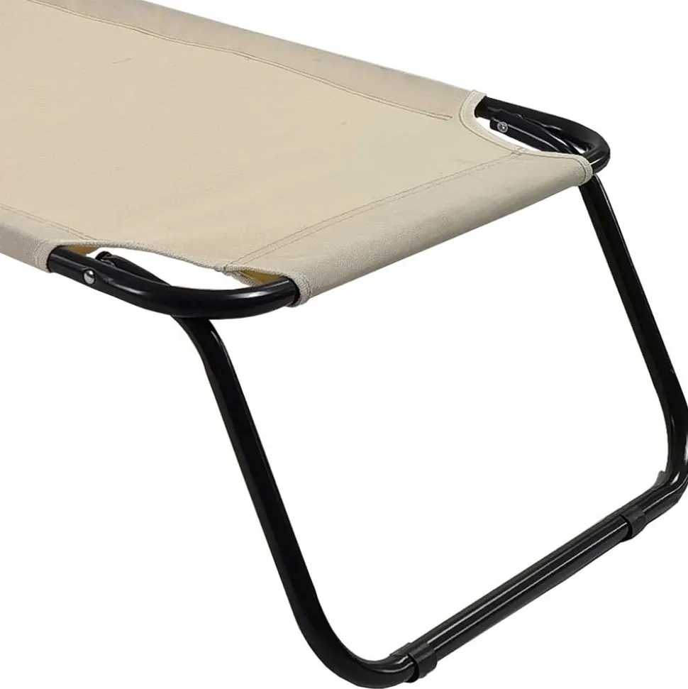 Gartenliege mit Sonnendach klappbar - Liceandro