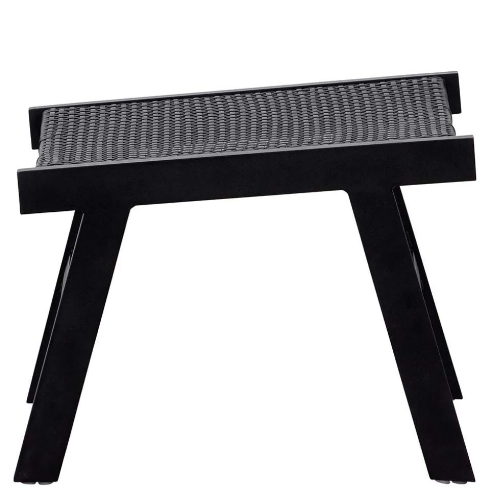 Gartensessel ohne Armlehnen in Schwarz - Saragoza