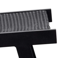 Gartensessel ohne Armlehnen in Schwarz - Saragoza