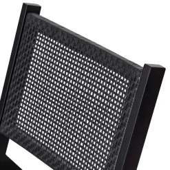 Gartensessel ohne Armlehnen in Schwarz - Saragoza