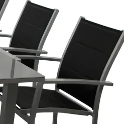 Gartensitzgruppe mit sechs Sitzplätzen - Capo (siebenteilig)