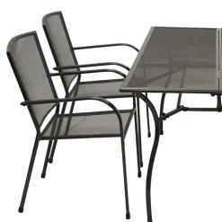 Gartentisch & 4 Armlehnstühle - Grover (fünfteilig)