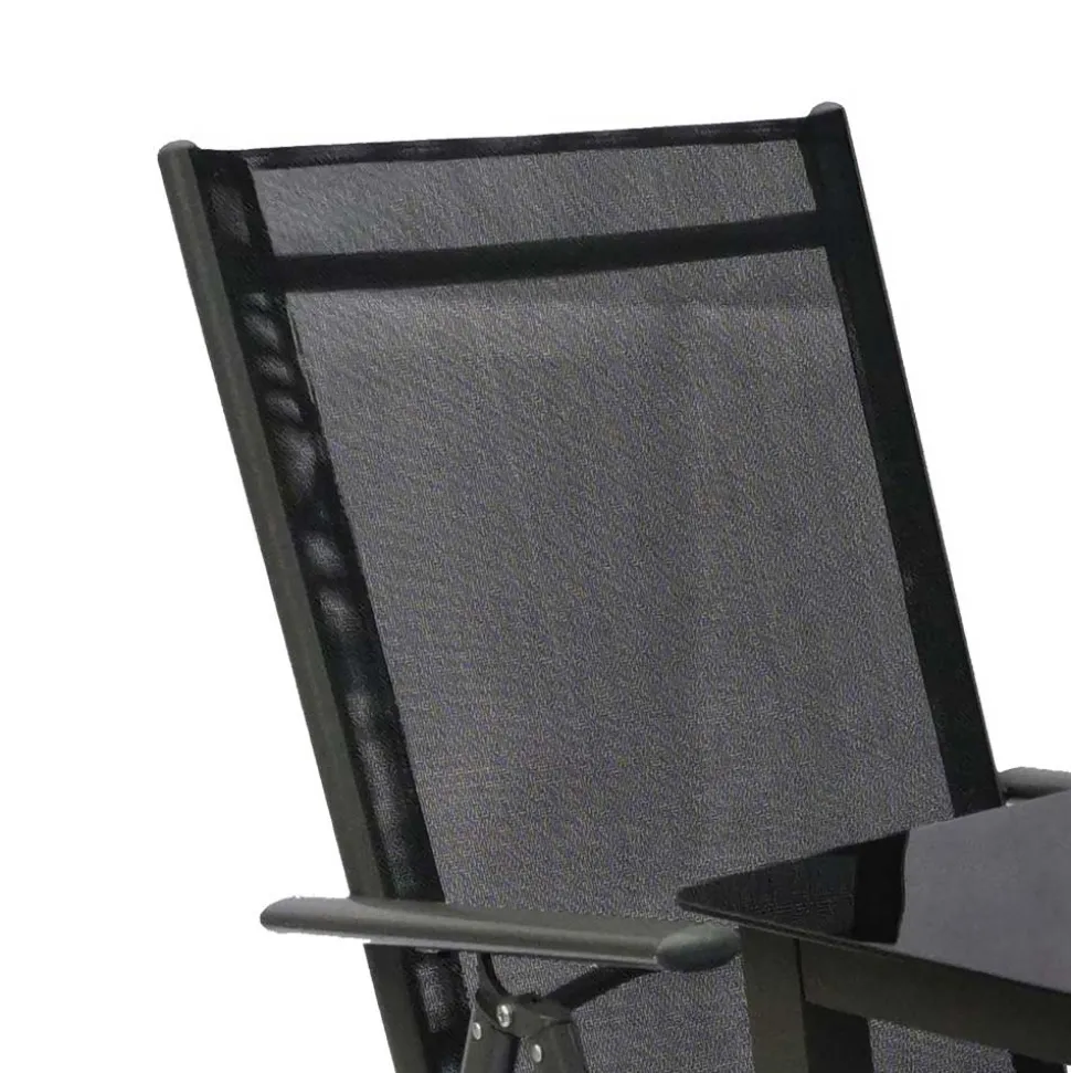 Gartentisch & zwei Stühle Set - Neluna (dreiteilig)