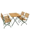 Gartentisch Essgruppe klappbar - Galazo (fünfteilig)