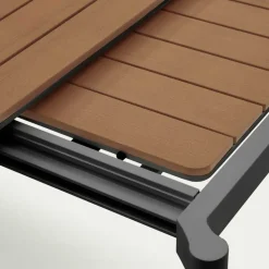 Gartentisch mit Schubladen Auszug - Barnetto