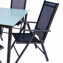 Gartentisch-Gruppe modern - Scolari (fünfteilig)